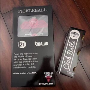 Bala Pickleball Paddle and Club Balls Set - Black/Pink